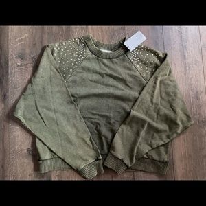 MNG Army Green Women’s Sweater